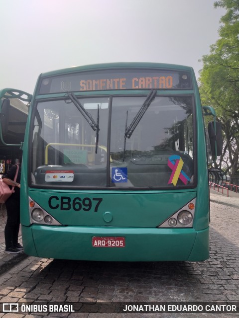 Auto Viação Santo Antônio CB697 na cidade de Curitiba, Paraná, Brasil, por JONATHAN EDUARDO CANTOR. Número da foto: #12472776.