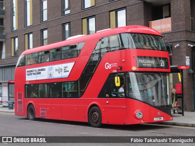 London Central LT861 na cidade de London, Greater London, Inglaterra, por Fábio Takahashi Tanniguchi. Número da foto: #12471844.