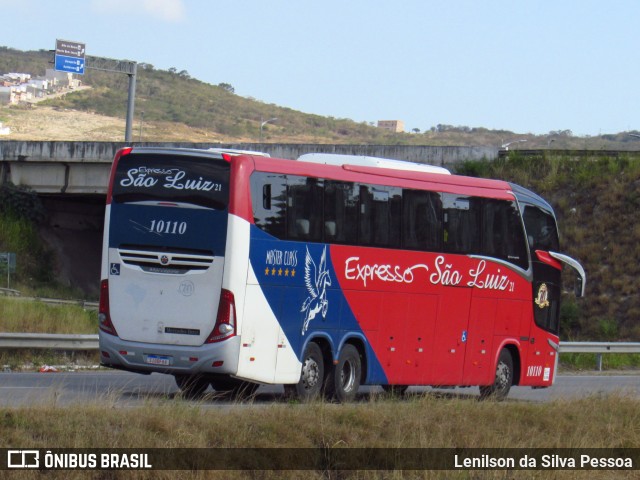 Expresso São Luiz 10110 na cidade de Caruaru, Pernambuco, Brasil, por Lenilson da Silva Pessoa. Número da foto: #12471790.