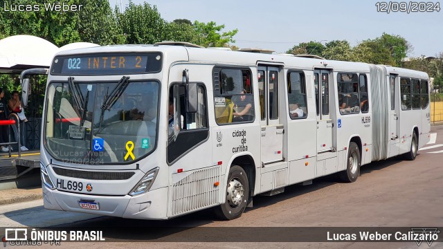 Auto Viação Redentor HL699 na cidade de Curitiba, Paraná, Brasil, por Lucas Weber Calizario. Número da foto: #12472662.