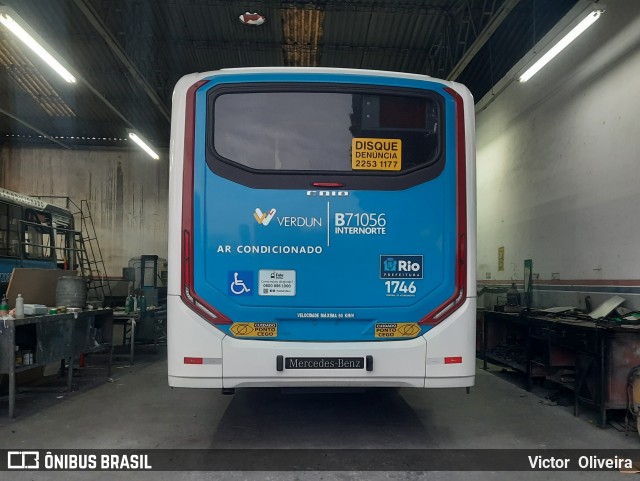 Viação Verdun B71056 na cidade de Rio de Janeiro, Rio de Janeiro, Brasil, por Victor  Oliveira. Número da foto: #12470944.