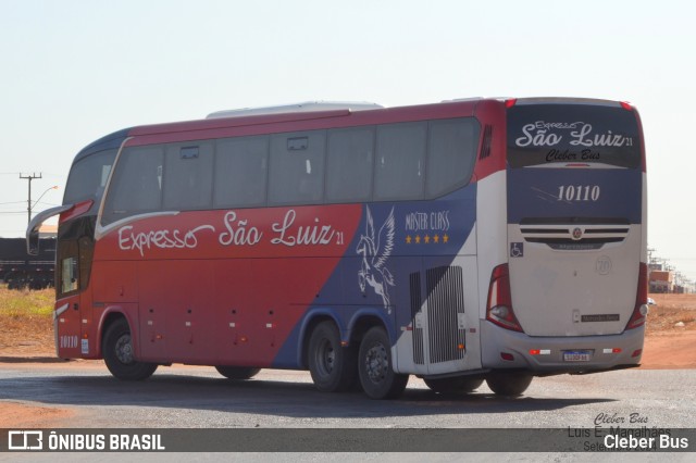 Expresso São Luiz 10110 na cidade de Luís Eduardo Magalhães, Bahia, Brasil, por Cleber Bus. Número da foto: #12470197.