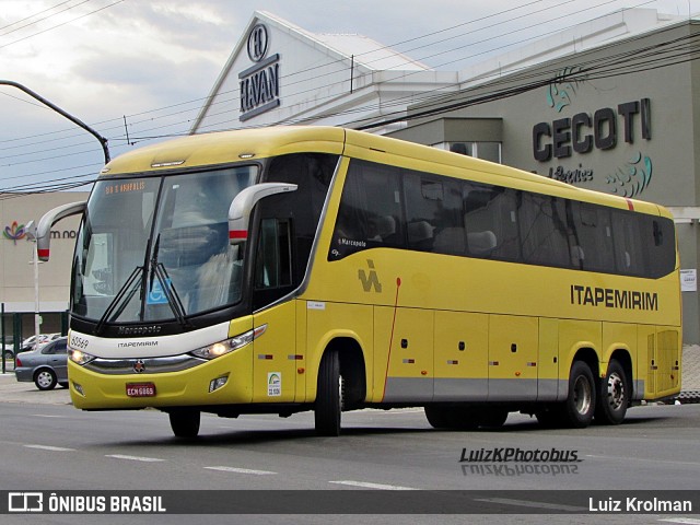 Viação Itapemirim 60569 na cidade de Juiz de Fora, Minas Gerais, Brasil, por Luiz Krolman. Número da foto: #12471184.