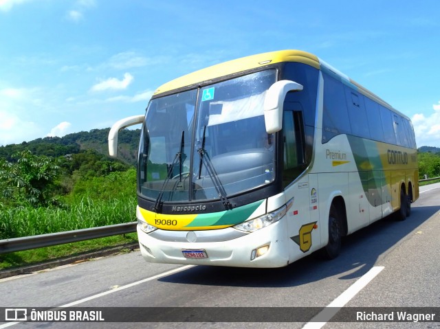 Empresa Gontijo de Transportes 19080 na cidade de Magé, Rio de Janeiro, Brasil, por Richard Wagner. Número da foto: #12471240.