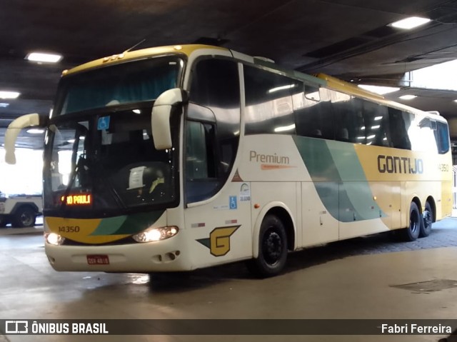 Empresa Gontijo de Transportes 14350 na cidade de Belo Horizonte, Minas Gerais, Brasil, por Fabri Ferreira. Número da foto: #12471694.