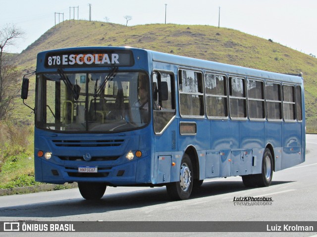 Bettania Ônibus 30448 na cidade de Juiz de Fora, Minas Gerais, Brasil, por Luiz Krolman. Número da foto: #12471212.