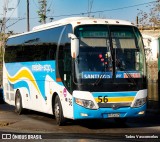 Autobuses Melipilla 56 na cidade de Estación Central, Santiago, Metropolitana de Santiago, Chile, por Tadeu Vasconcelos. Número da foto: #12471271.