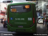 Transportes Santo Antônio RJ 161.208 na cidade de Duque de Caxias, Rio de Janeiro, Brasil, por Pietro dos Reis Gonçalves . Número da foto: #:id.