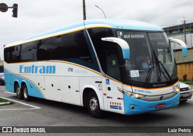Emtram 4790 na cidade de Volta Redonda, Rio de Janeiro, Brasil, por Luiz Petriz. Número da foto: #12528052.