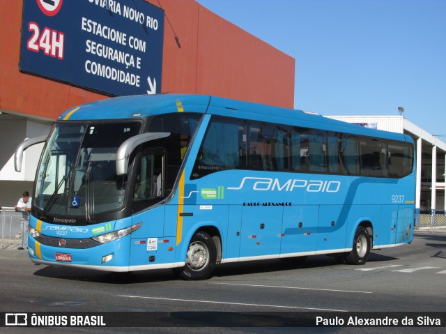 Viação Sampaio 9237 na cidade de Rio de Janeiro, Rio de Janeiro, Brasil, por Paulo Alexandre da Silva. Número da foto: #12528099.