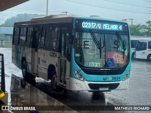 Vega Manaus Transporte 1021024 na cidade de Manaus, Amazonas, Brasil, por MATHEUS RICHARD. Número da foto: #12528054.