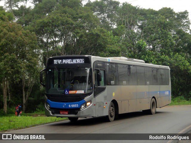 Transwolff Transportes e Turismo 6 6603 na cidade de São Paulo, São Paulo, Brasil, por Rodolfo Rodrigues. Número da foto: #12528047.