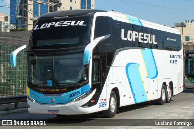 LopeSul Transportes - Lopes e Oliveira Transportes e Turismo - Lopes Sul 3029 na cidade de São Paulo, São Paulo, Brasil, por Luciano Formiga. Número da foto: #12528412.