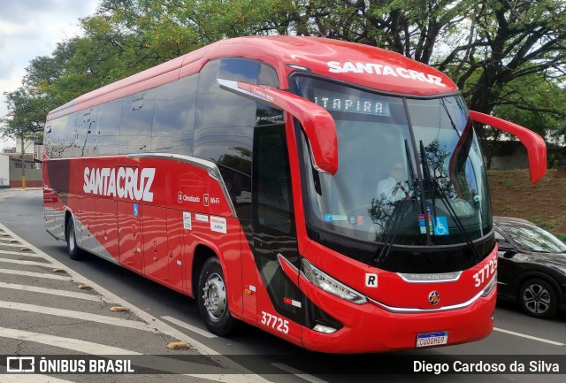 Viação Santa Cruz 37725 na cidade de Campinas, São Paulo, Brasil, por Diego Cardoso da Silva. Número da foto: #12527154.