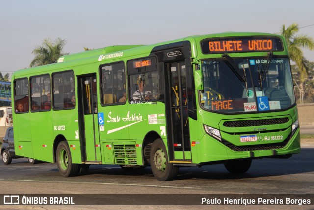 Transportes Santo Antônio RJ 161.122 na cidade de Duque de Caxias, Rio de Janeiro, Brasil, por Paulo Henrique Pereira Borges. Número da foto: #12528994.