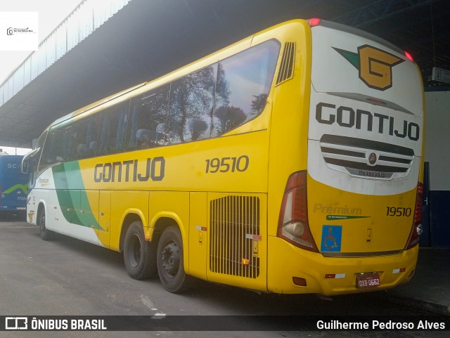 Empresa Gontijo de Transportes 19510 na cidade de Lambari, Minas Gerais, Brasil, por Guilherme Pedroso Alves. Número da foto: #12549110.