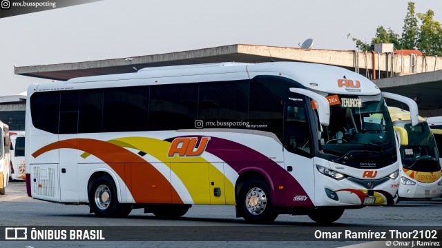 AU - Autobuses Unidos 3967 na cidade de Venustiano Carranza, Ciudad de México, México, por Omar Ramírez Thor2102. Número da foto: #12549062.