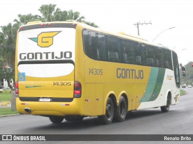 Empresa Gontijo de Transportes 14305 na cidade de Juiz de Fora, Minas Gerais, Brasil, por Renato Brito. Número da foto: #12550164.