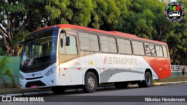 JS Transporte Barcarena 17033 na cidade de Abaetetuba, Pará, Brasil, por Nikolas Henderson. Número da foto: #12549467.
