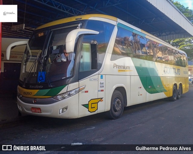 Empresa Gontijo de Transportes 19260 na cidade de Lambari, Minas Gerais, Brasil, por Guilherme Pedroso Alves. Número da foto: #12549114.