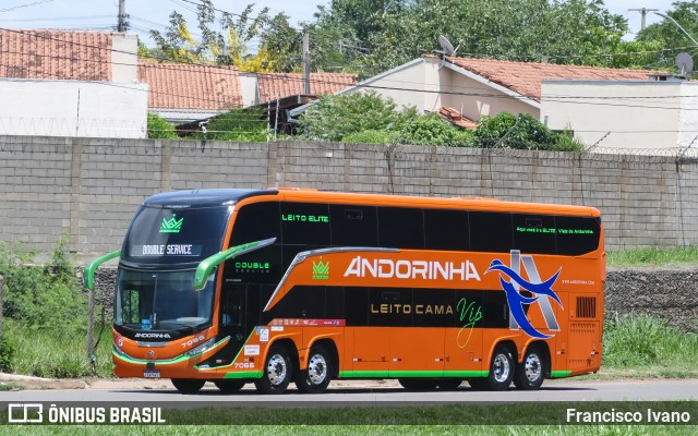 Empresa de Transportes Andorinha 7066 na cidade de Presidente Prudente, São Paulo, Brasil, por Francisco Ivano. Número da foto: #12550601.
