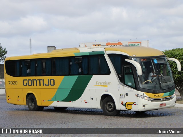 Empresa Gontijo de Transportes 7020 na cidade de Feira de Santana, Bahia, Brasil, por João Victor. Número da foto: #12549760.