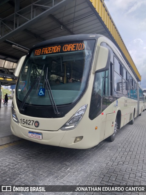 Leblon Transporte de Passageiros 15427 na cidade de Curitiba, Paraná, Brasil, por JONATHAN EDUARDO CANTOR. Número da foto: #12548879.