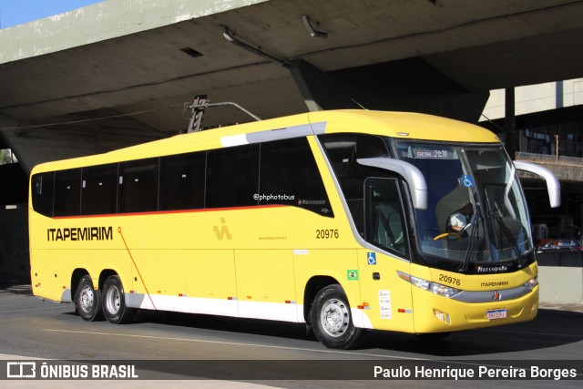 Viação Nova Itapemirim 20976 na cidade de Belo Horizonte, Minas Gerais, Brasil, por Paulo Henrique Pereira Borges. Número da foto: #12548731.