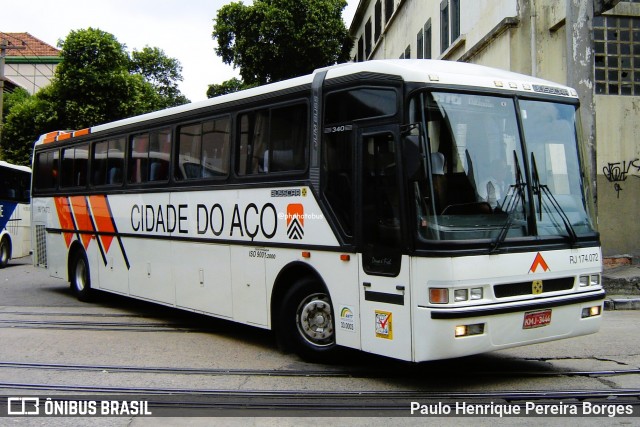 Viação Cidade do Aço RJ 174.072 na cidade de Rio de Janeiro, Rio de Janeiro, Brasil, por Paulo Henrique Pereira Borges. Número da foto: #12548636.