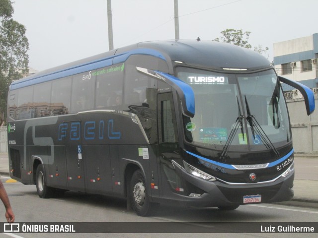 Fácil Transportes e Turismo RJ 140.006 na cidade de Rio de Janeiro, Rio de Janeiro, Brasil, por Luiz Guilherme. Número da foto: #12550148.