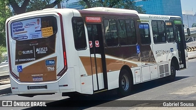 Erig Transportes > Gire Transportes A63523 na cidade de Rio de Janeiro, Rio de Janeiro, Brasil, por Gabriel Sousa. Número da foto: #12550840.