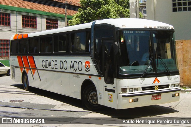 Viação Cidade do Aço RJ 174.071 na cidade de Rio de Janeiro, Rio de Janeiro, Brasil, por Paulo Henrique Pereira Borges. Número da foto: #12548632.