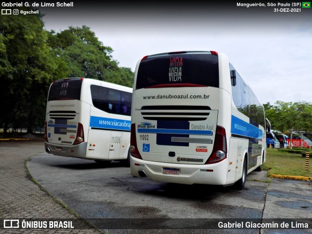 VIDA - Viação Danúbio Azul 11002 na cidade de São Paulo, São Paulo, Brasil, por Gabriel Giacomin de Lima. Número da foto: #12548825.