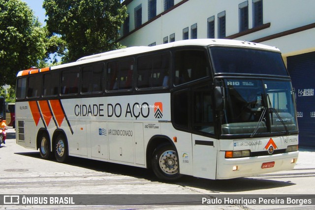 Viação Cidade do Aço RJ 174.074 na cidade de Rio de Janeiro, Rio de Janeiro, Brasil, por Paulo Henrique Pereira Borges. Número da foto: #12548659.