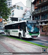 Empresa de Transportes Coletivos Volkmann 156 na cidade de Blumenau, Santa Catarina, Brasil, por Almir Alves. Número da foto: #:id.