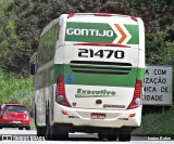 Empresa Gontijo de Transportes 21470 na cidade de Santos Dumont, Minas Gerais, Brasil, por Isaias Ralen. Número da foto: #12550025.