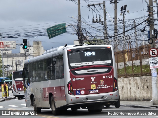 Auto Viação Transcap >> Auto Bless Transportes 8 5725 na cidade de São Paulo, São Paulo, Brasil, por Pedro Henrique Alves Silva. Número da foto: #12552541.
