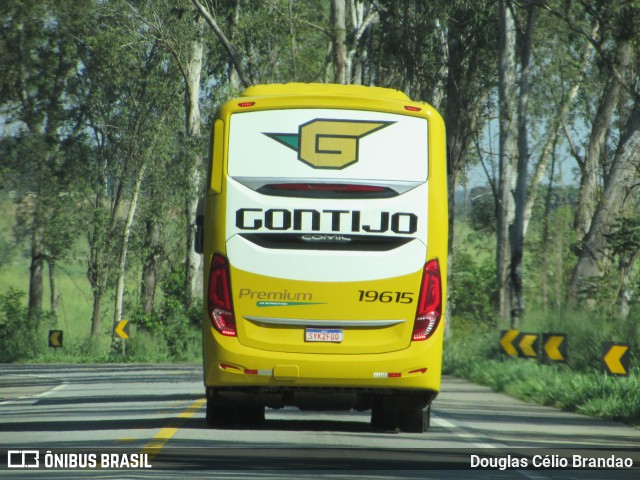 Empresa Gontijo de Transportes 19615 na cidade de Moema, Minas Gerais, Brasil, por Douglas Célio Brandao. Número da foto: #12553241.