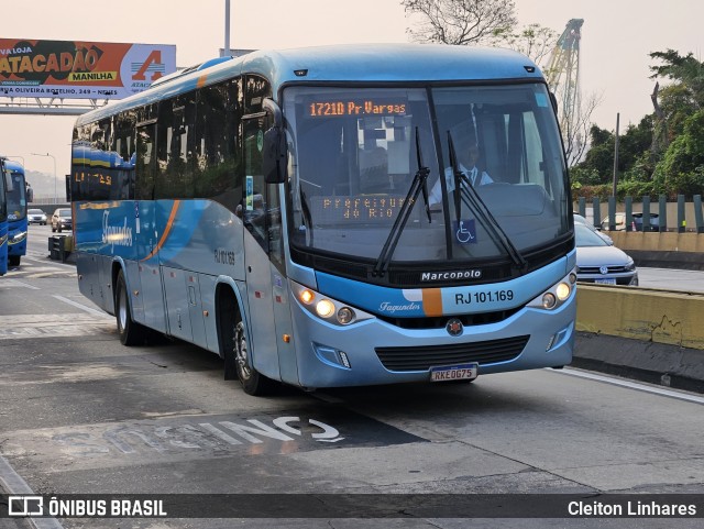 Auto Ônibus Fagundes RJ 101.169 na cidade de Niterói, Rio de Janeiro, Brasil, por Cleiton Linhares. Número da foto: #12551144.