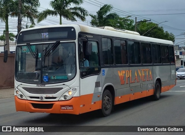 Planeta Transportes Rodoviários 3095 na cidade de Cariacica, Espírito Santo, Brasil, por Everton Costa Goltara. Número da foto: #12552073.