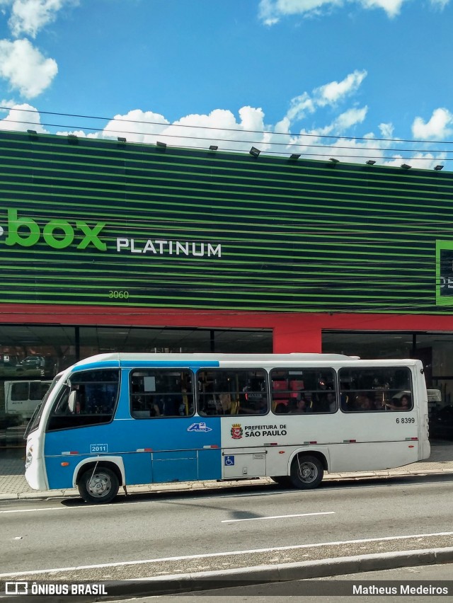 Cooper Líder > A2 Transportes 6 8399 na cidade de São Paulo, São Paulo, Brasil, por Matheus Medeiros. Número da foto: #12552810.