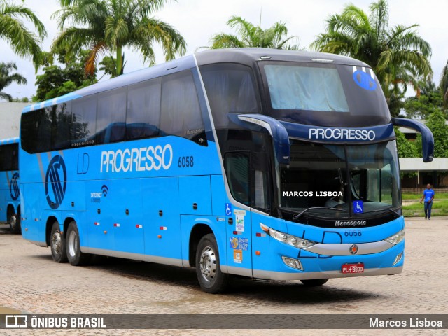 Auto Viação Progresso 6058 na cidade de Jaboatão dos Guararapes, Pernambuco, Brasil, por Marcos Lisboa. Número da foto: #12551848.