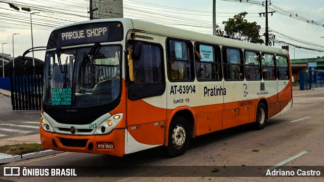 Empresa de Transportes Nova Marambaia AT-63904 na cidade de Belém, Pará, Brasil, por Adriano Castro. Número da foto: #12552806.