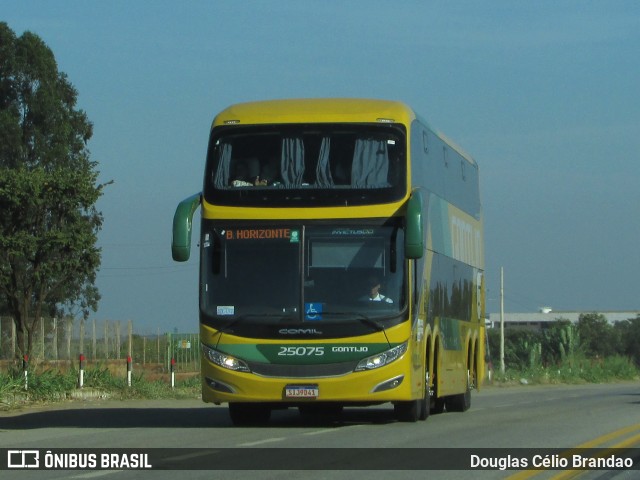 Empresa Gontijo de Transportes 25075 na cidade de Bom Despacho, Minas Gerais, Brasil, por Douglas Célio Brandao. Número da foto: #12553151.