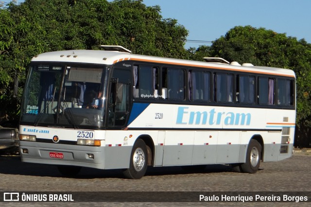 Emtram 2520 na cidade de Vitória da Conquista, Bahia, Brasil, por Paulo Henrique Pereira Borges. Número da foto: #12554158.