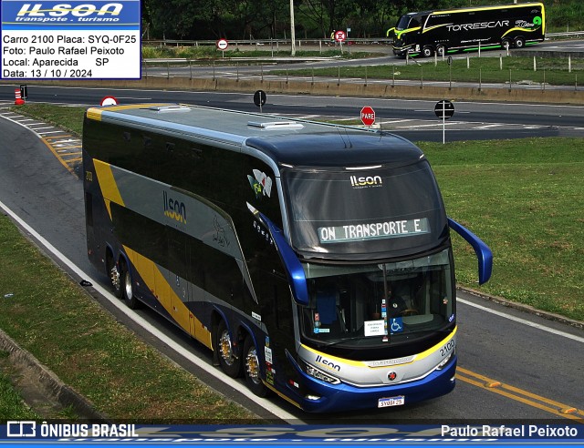 Ilson Turismo 2100 na cidade de Aparecida, São Paulo, Brasil, por Paulo Rafael Peixoto. Número da foto: #12553797.
