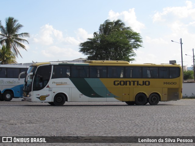 Empresa Gontijo de Transportes 14600 na cidade de Caruaru, Pernambuco, Brasil, por Lenilson da Silva Pessoa. Número da foto: #12555152.