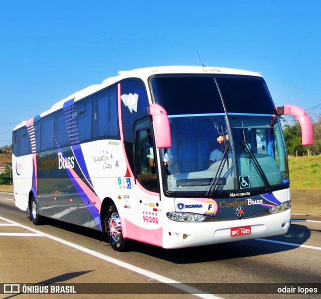 ConfortBuss Transportadora Turistica Ltda 1701 na cidade de Caçapava, São Paulo, Brasil, por odair lopes. Número da foto: #12555290.