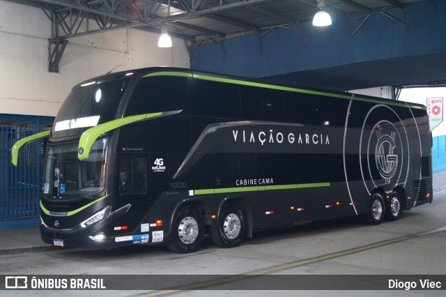 Viação Garcia 90030 na cidade de Sorocaba, São Paulo, Brasil, por Diogo Viec. Número da foto: #12554018.