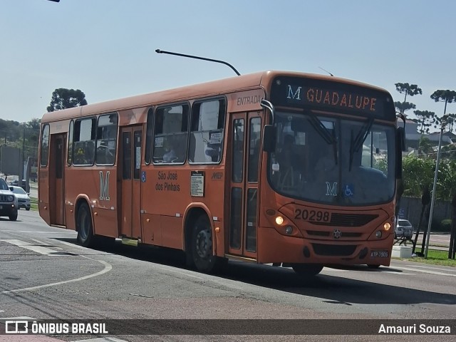 Auto Viação São José dos Pinhais 20298 na cidade de Curitiba, Paraná, Brasil, por Amauri Souza. Número da foto: #12553924.
